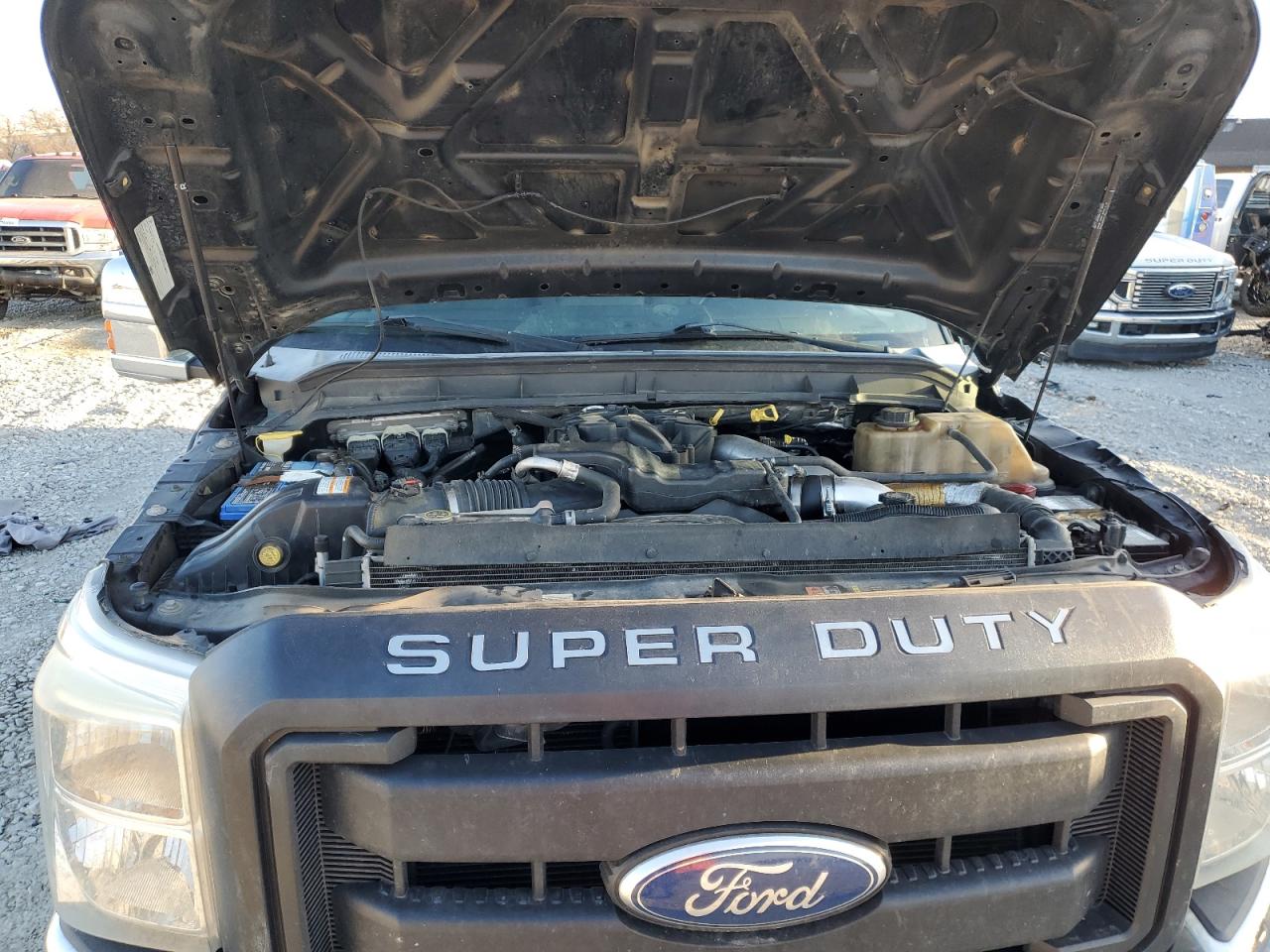 2012 Ford F350 VIN 1FT8W3DT0CEA27696 Copart auction photo, side / front end damage thumbnail 12
