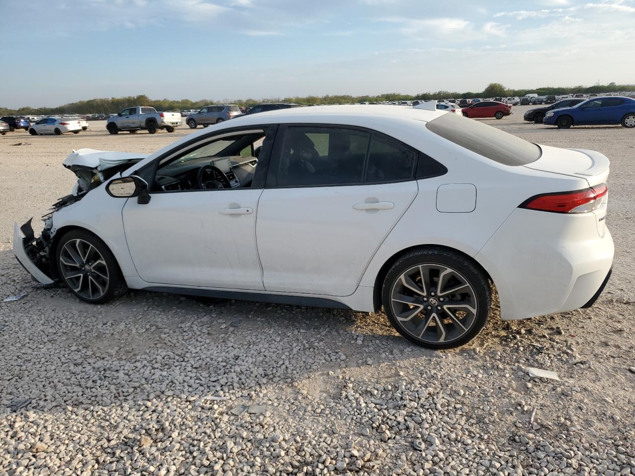 2020 Toyota Corolla VIN JTDS4RCE6LJ034533 Copart auction photo, front end damage thumbnail 2