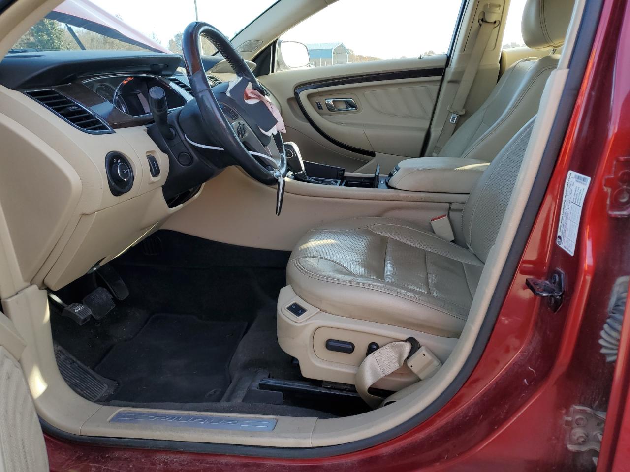 2014 Ford Taurus VIN 1FAHP2F81EG183128 Copart auction photo, front end damage thumbnail 7