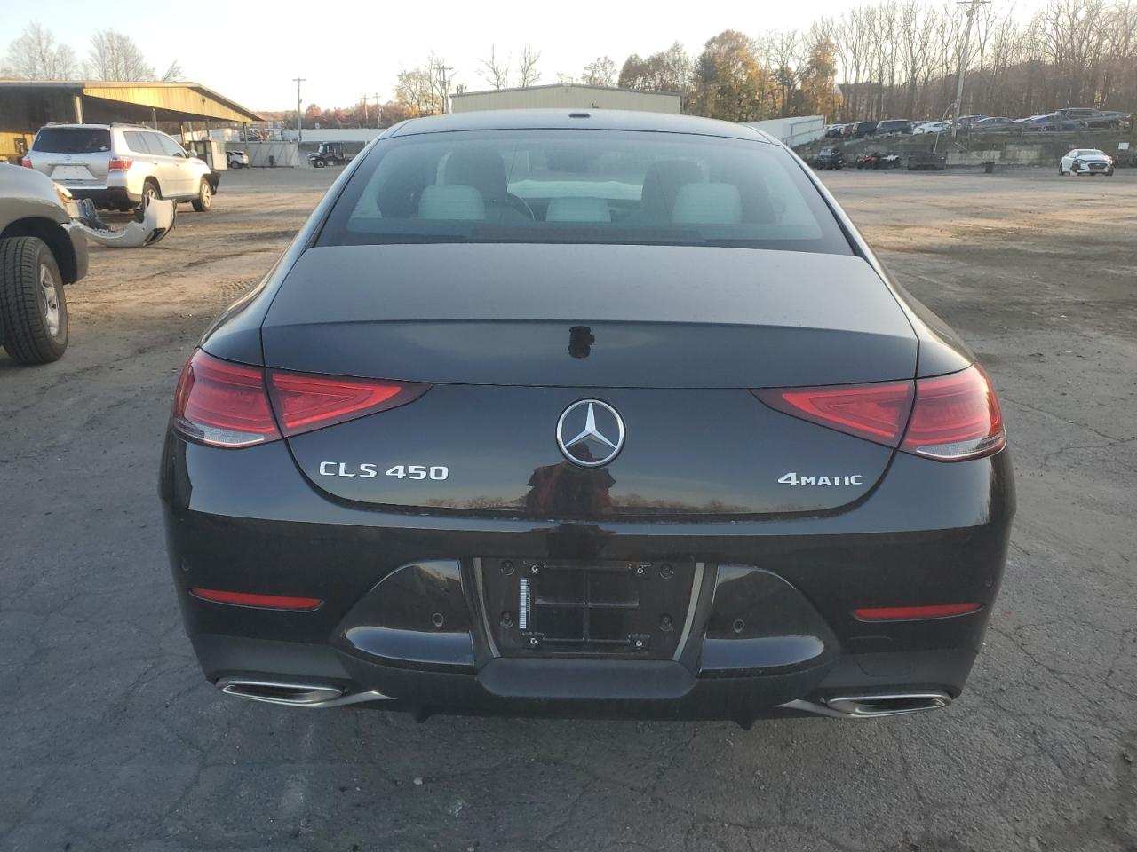 2023 Mercedes-Benz CLC-klasse VIN W1K2J5KB1PA121454 Copart auction photo, front end / side damage thumbnail 6