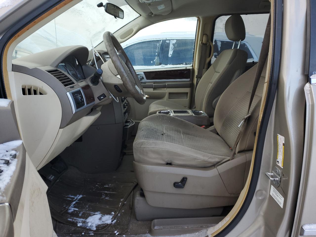 2009 Chrysler Town & Country VIN 2A8HR54159R638782 Copart auction photo, undercarriage damage thumbnail 7