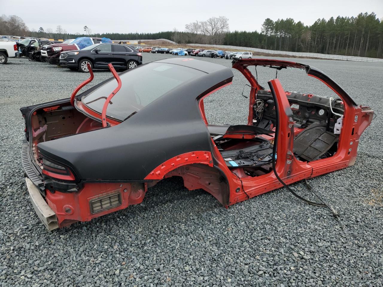 2020 Dodge Charger VIN 2C3CDXL99LH172682 Copart auction photo, vandalism damage thumbnail 3