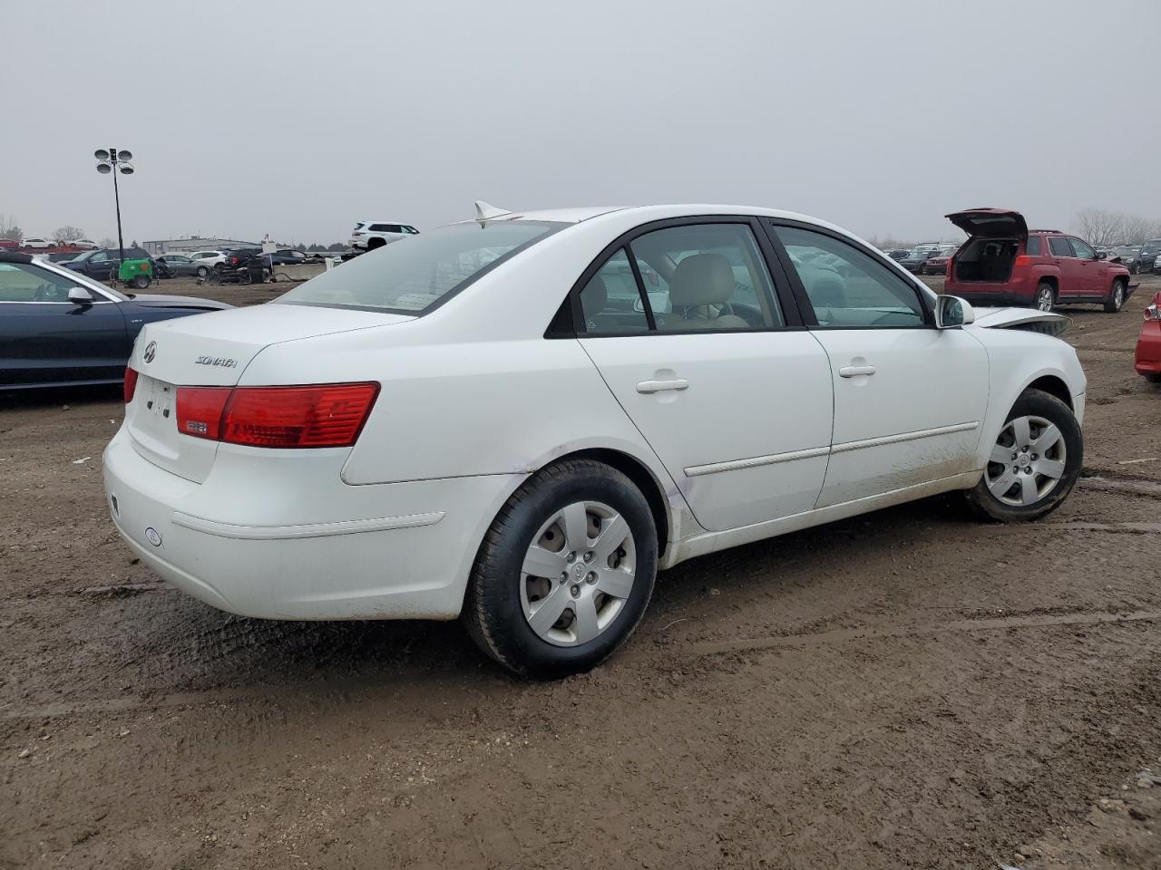 2009 Hyundai Sonata VIN 5NPET46C19H503669 Copart auction photo, front end damage thumbnail 3