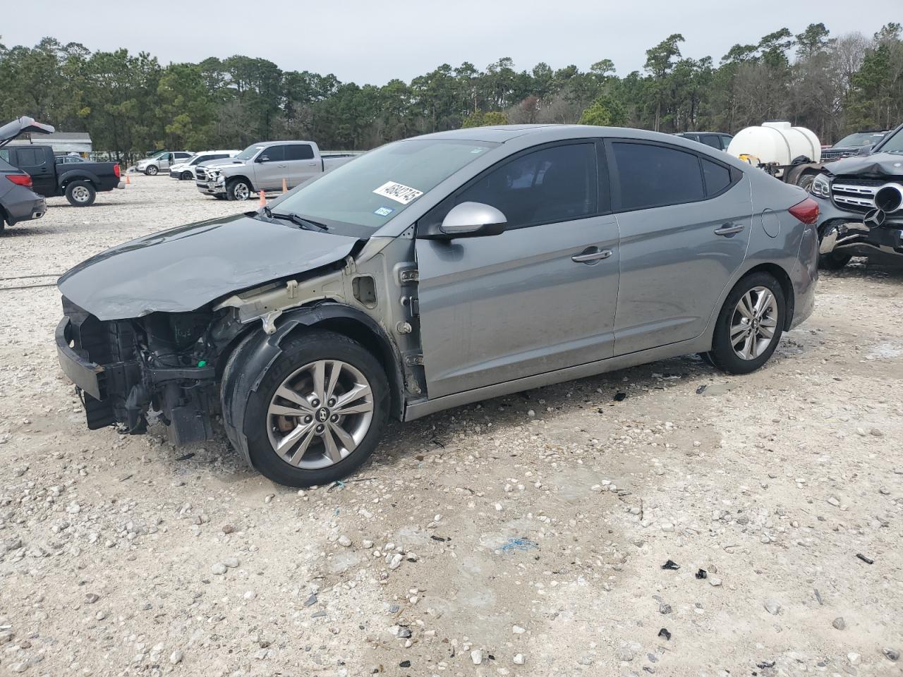 2018 Hyundai Elantra VIN KMHD84LF1JU527777