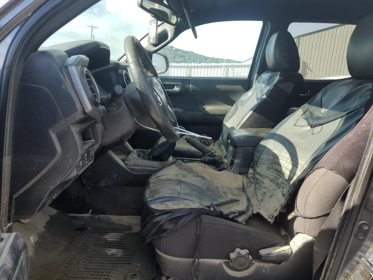 2016 Toyota Tacoma VIN 5TFCZ5AN2GX025395 Copart auction photo, water/flood / all over damage thumbnail 7