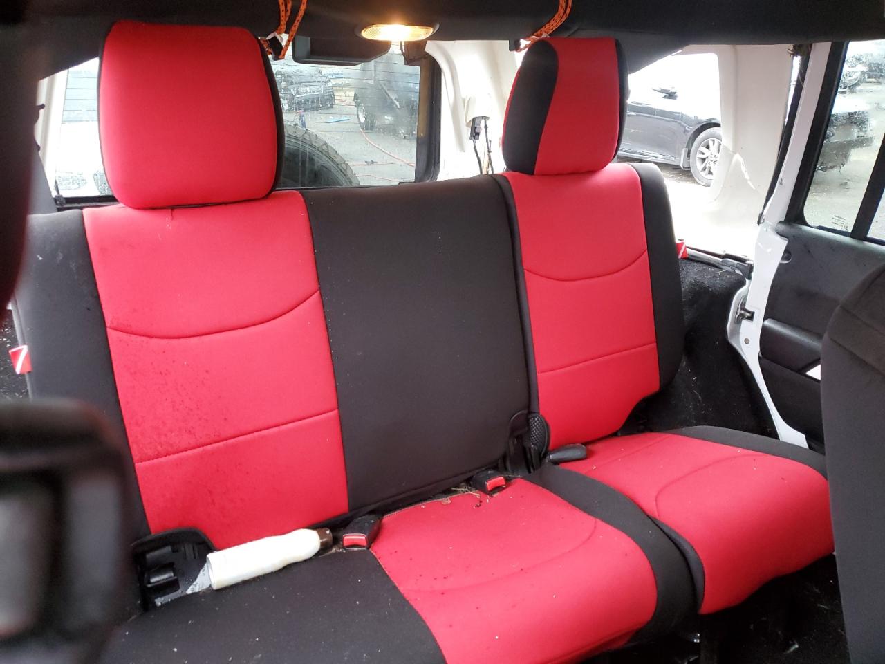 2015 Jeep Wrangler VIN 1C4BJWEG0FL607974 Copart auction photo, rollover damage thumbnail 11