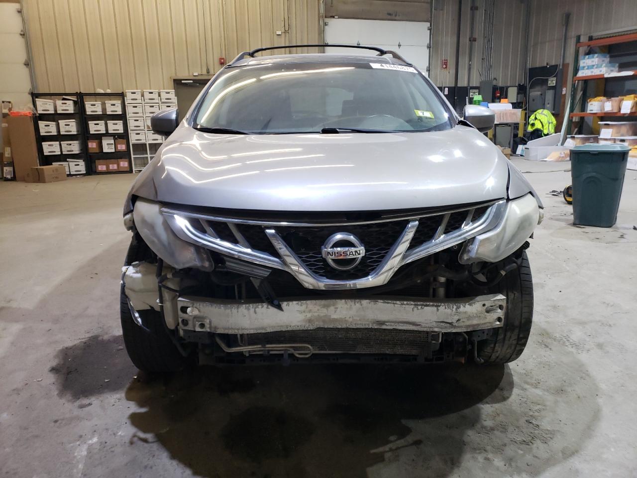 2012 Nissan Murano VIN JN8AZ1MW4CW215112 Copart auction photo, all over damage thumbnail 5