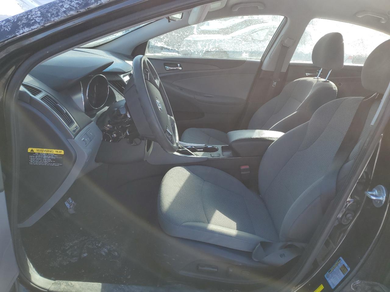 2014 Hyundai Sonata VIN 5NPEB4AC7EH947742 Copart auction photo, vandalism / front end damage thumbnail 7