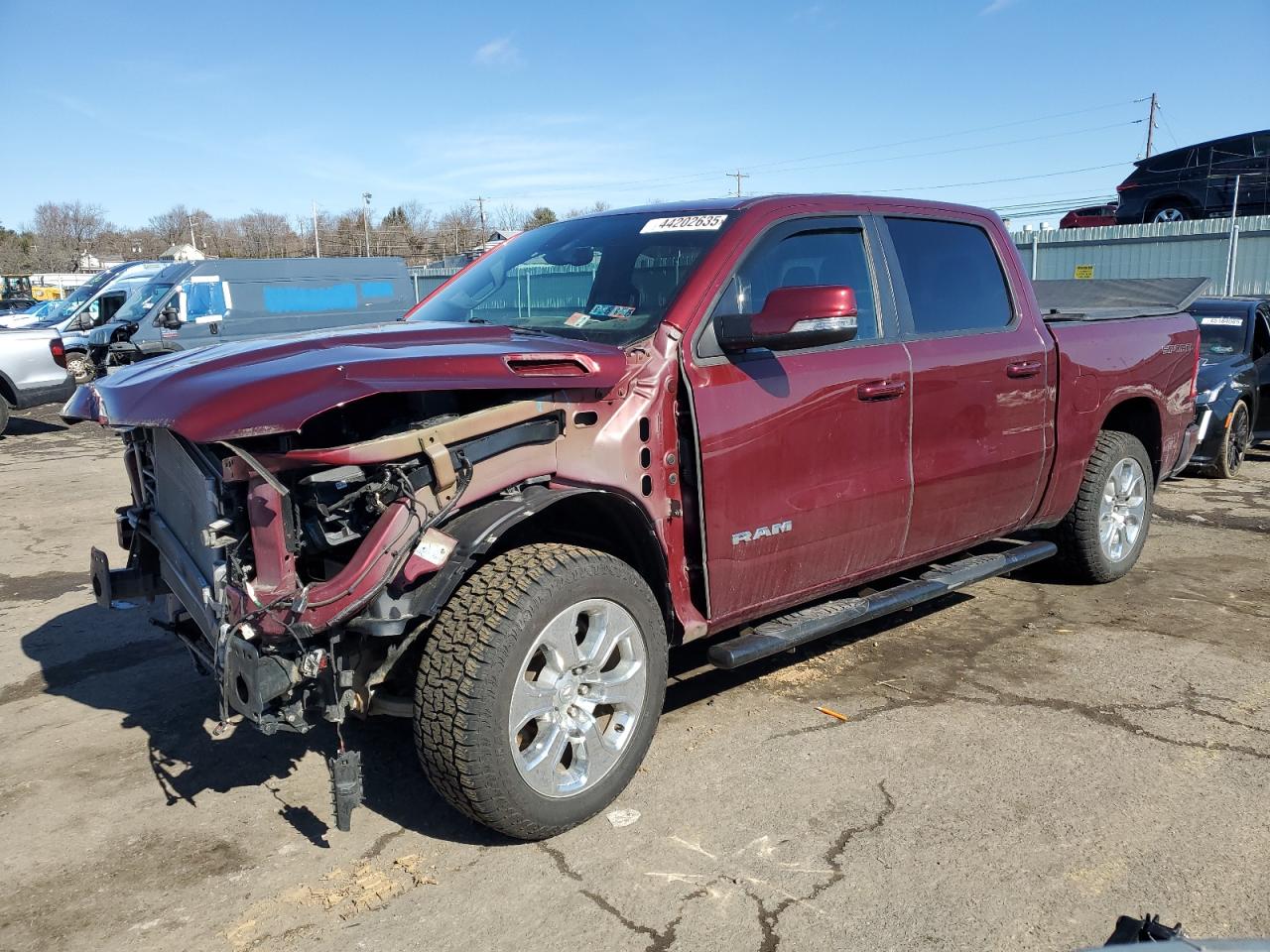 2020 RAM 1500 VIN 1C6RRFFG6LN342698