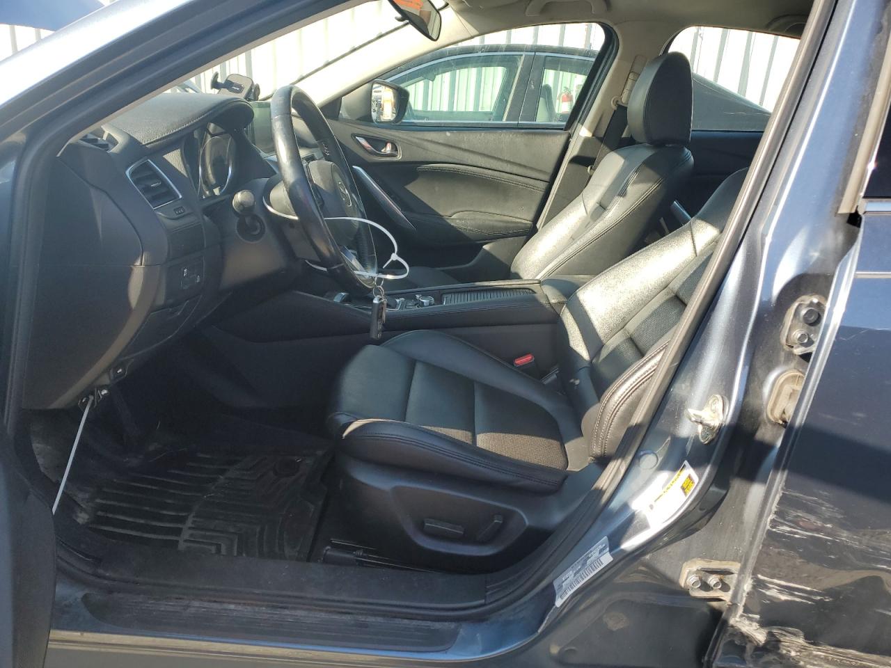 2017 Mazda 6 VIN JM1GL1V54H1147217 Copart auction photo, side damage thumbnail 7