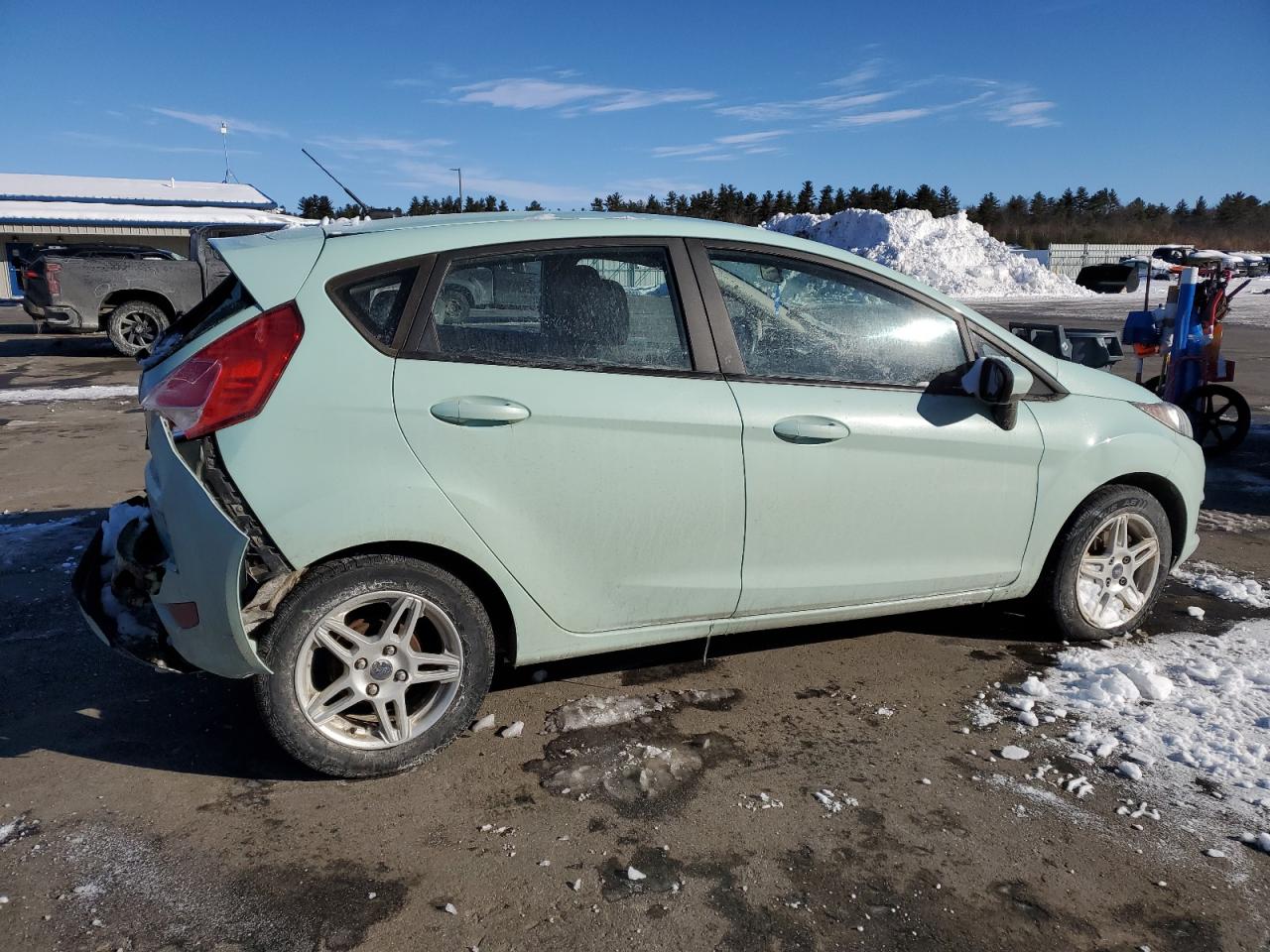 2017 Ford Fiesta VIN 3FADP4EJ8HM115725 Copart auction photo, rear end damage thumbnail 3