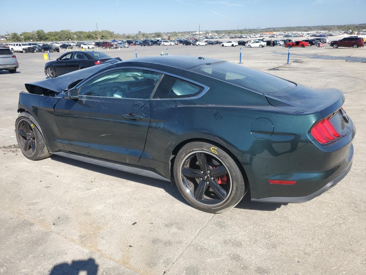 2019 Ford Mustang VIN 1FA6P8K03K5500490 Copart auction photo, front end damage thumbnail 2