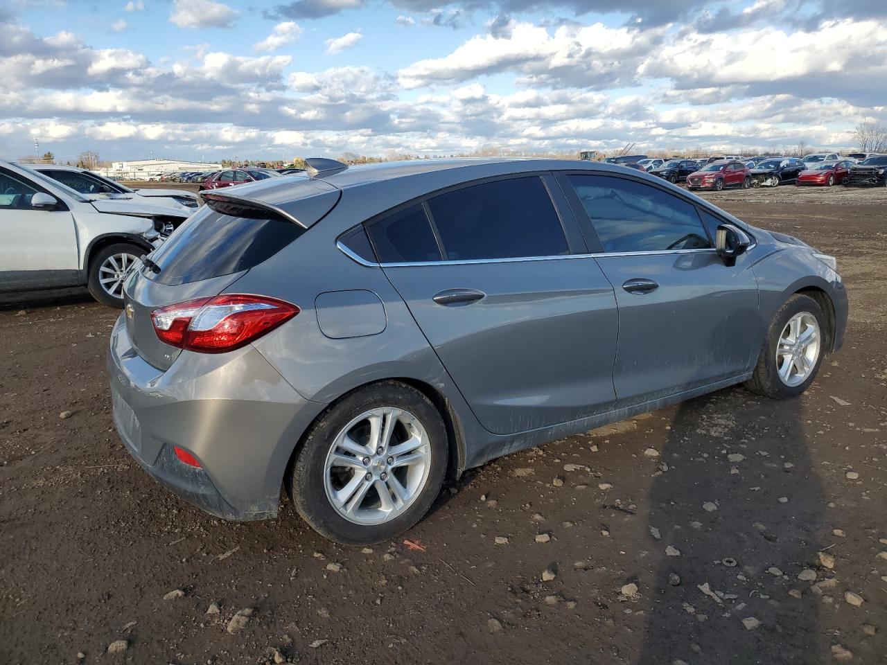 2017 Chevrolet Cruze VIN 3G1BE6SM5HS598922 Copart auction photo, rear end / side damage thumbnail 3