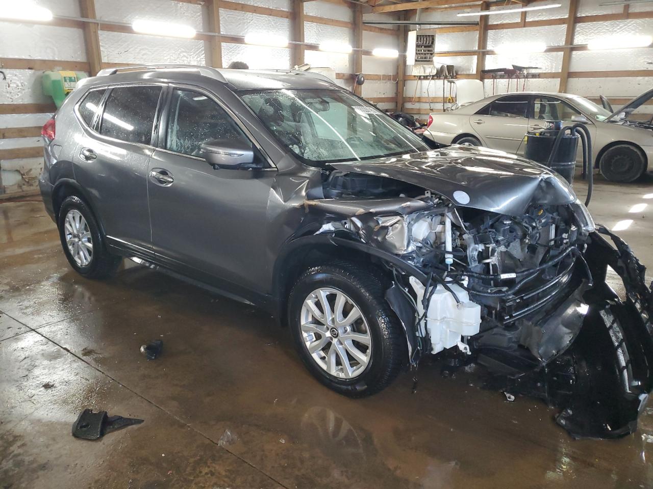 2018 Nissan Rogue VIN JN8AT2MV0JW300492 Copart auction photo, front end damage thumbnail 4