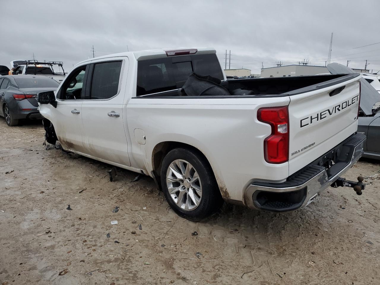 2020 Chevrolet Silverado VIN 3GCUYGET7LG164285 Copart auction photo, front end / undercarriage damage thumbnail 2