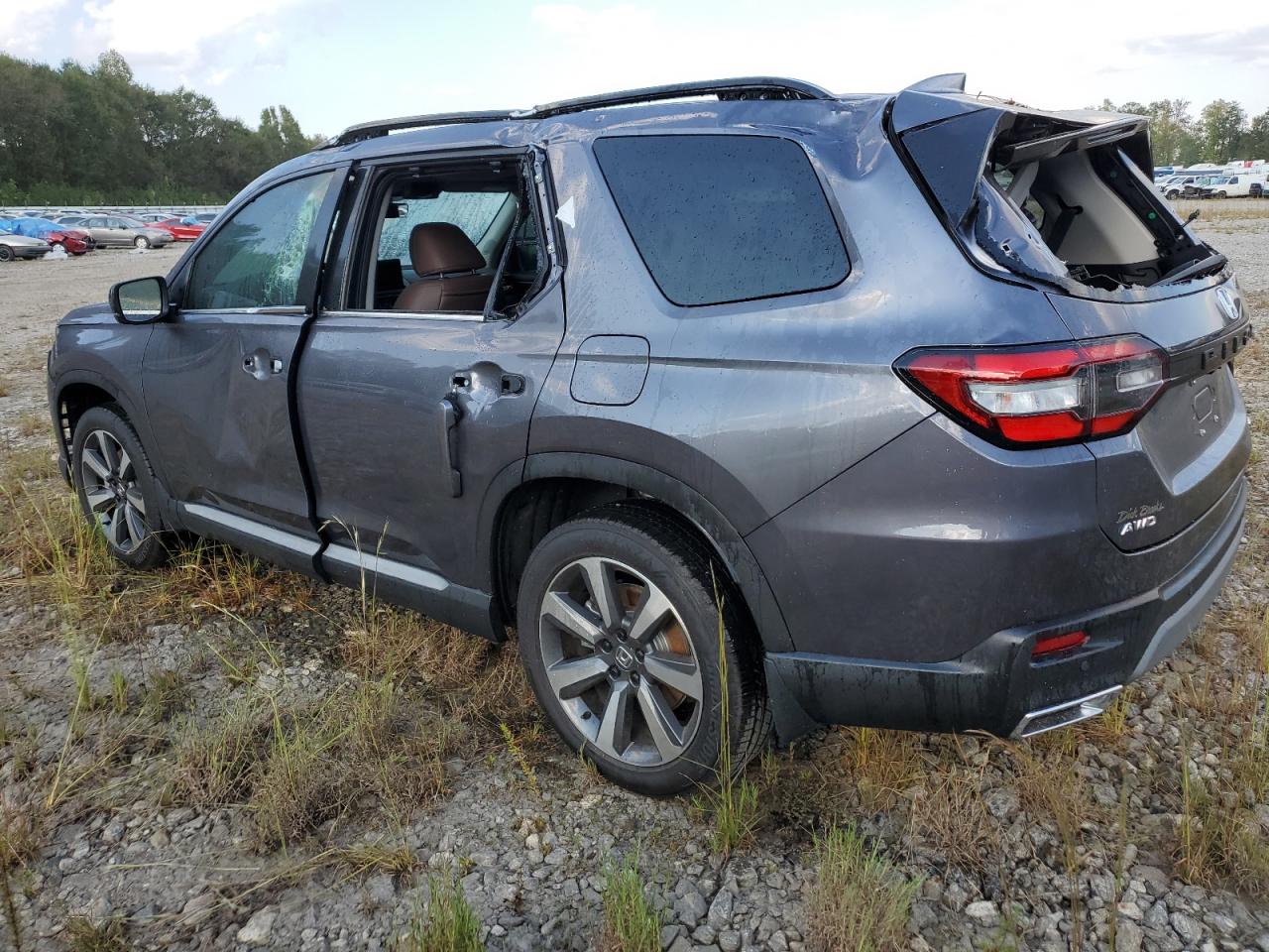 2024 Honda Pilot VIN 5FNYG1H86RB045280 Copart auction photo, all over / water/flood damage thumbnail 2