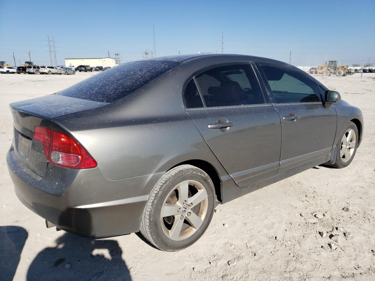 2007 Honda Civic VIN 1HGFA16827L128566 Copart auction photo, side damage thumbnail 3