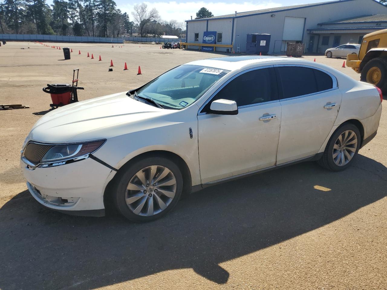 2013 Lincoln MKS VIN 1LNHL9DK3DG618772 - Copart auction photo