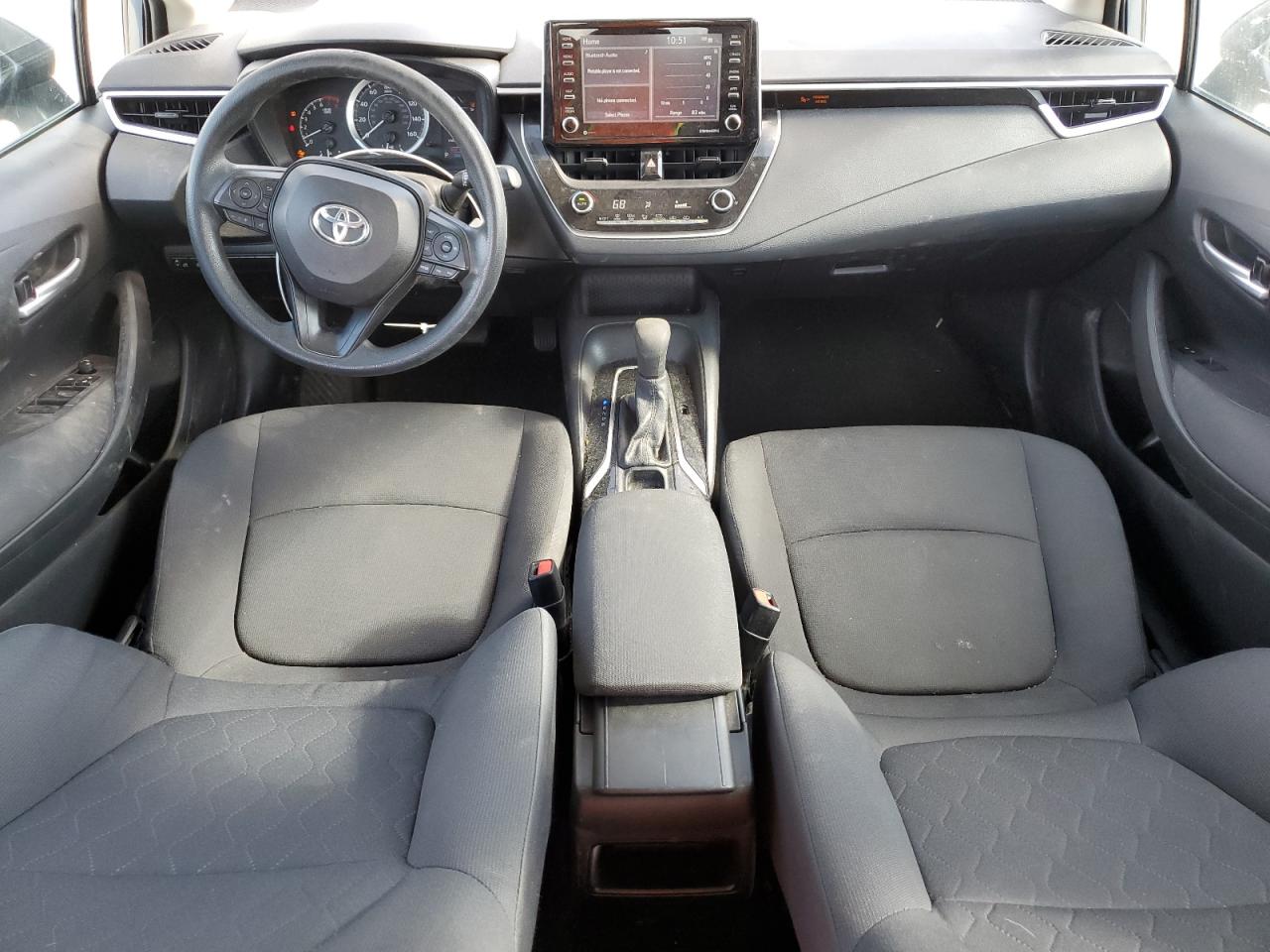 2021 Toyota Corolla VIN 5YFEPMAE7MP181774 Copart auction photo, front end / hail damage thumbnail 8