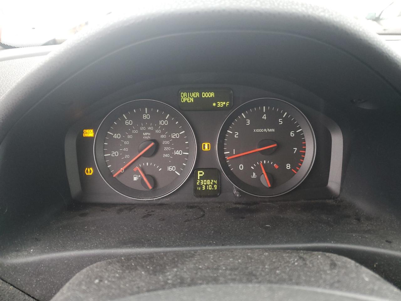 2008 Volvo V50 VIN YV1MW390782393087 Copart auction photo, front end damage thumbnail 9
