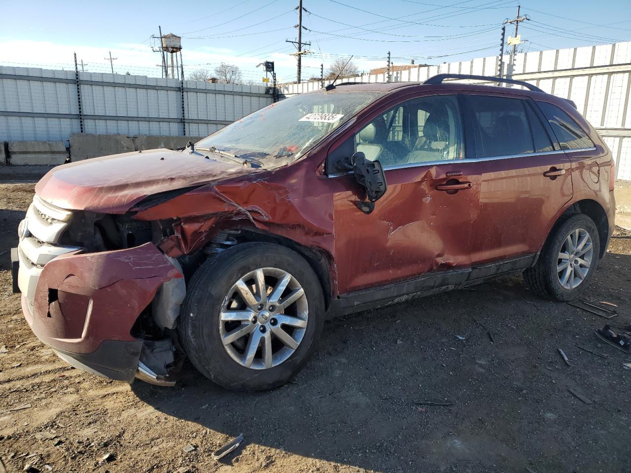 2014 Ford Edge VIN 2FMDK4KC4EBA71875