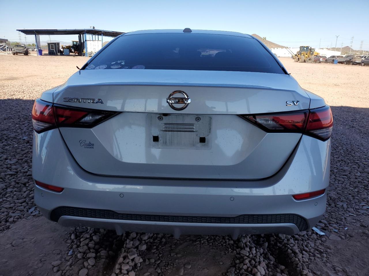 2021 Nissan Sentra VIN 3N1AB8CV9MY255555 Copart auction photo, front end damage thumbnail 6