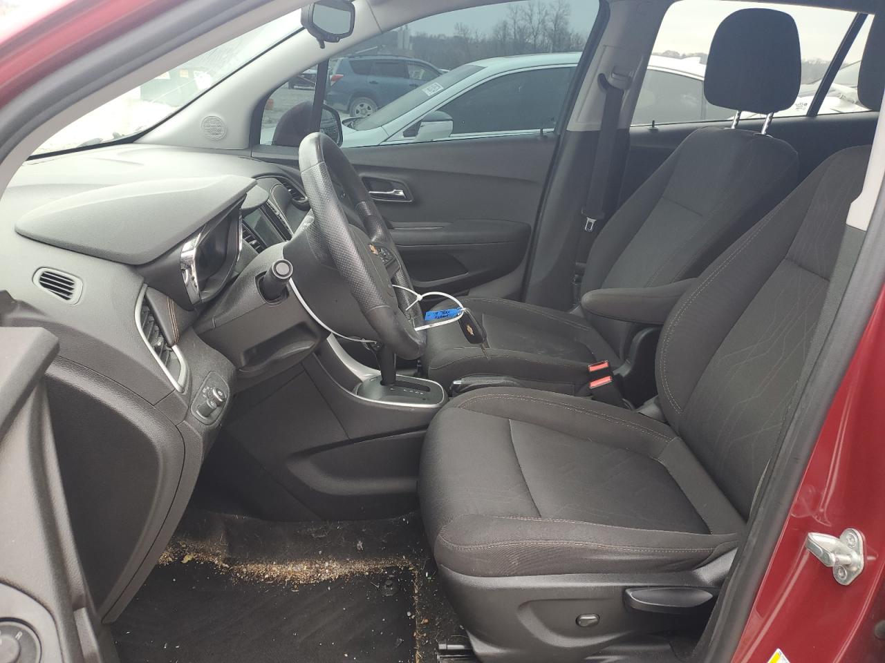 2019 Chevrolet Trax VIN 3GNCJLSB9KL217814 Copart auction photo, front end / side damage thumbnail 7