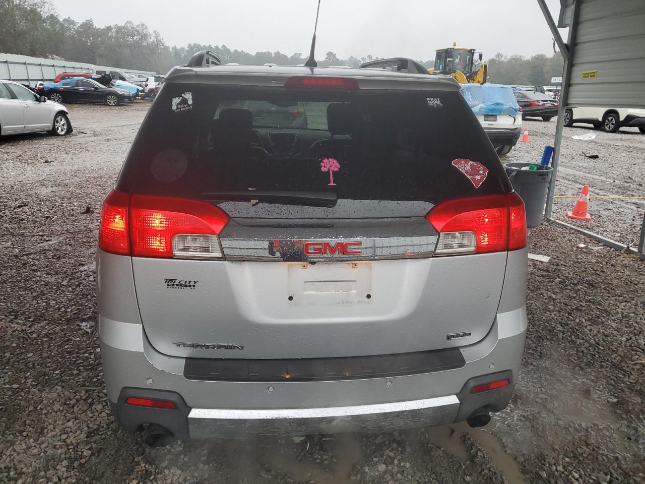 2012 GMC Terrain VIN 2GKFLWE52C6115305 Copart auction photo, front end / side damage thumbnail 6