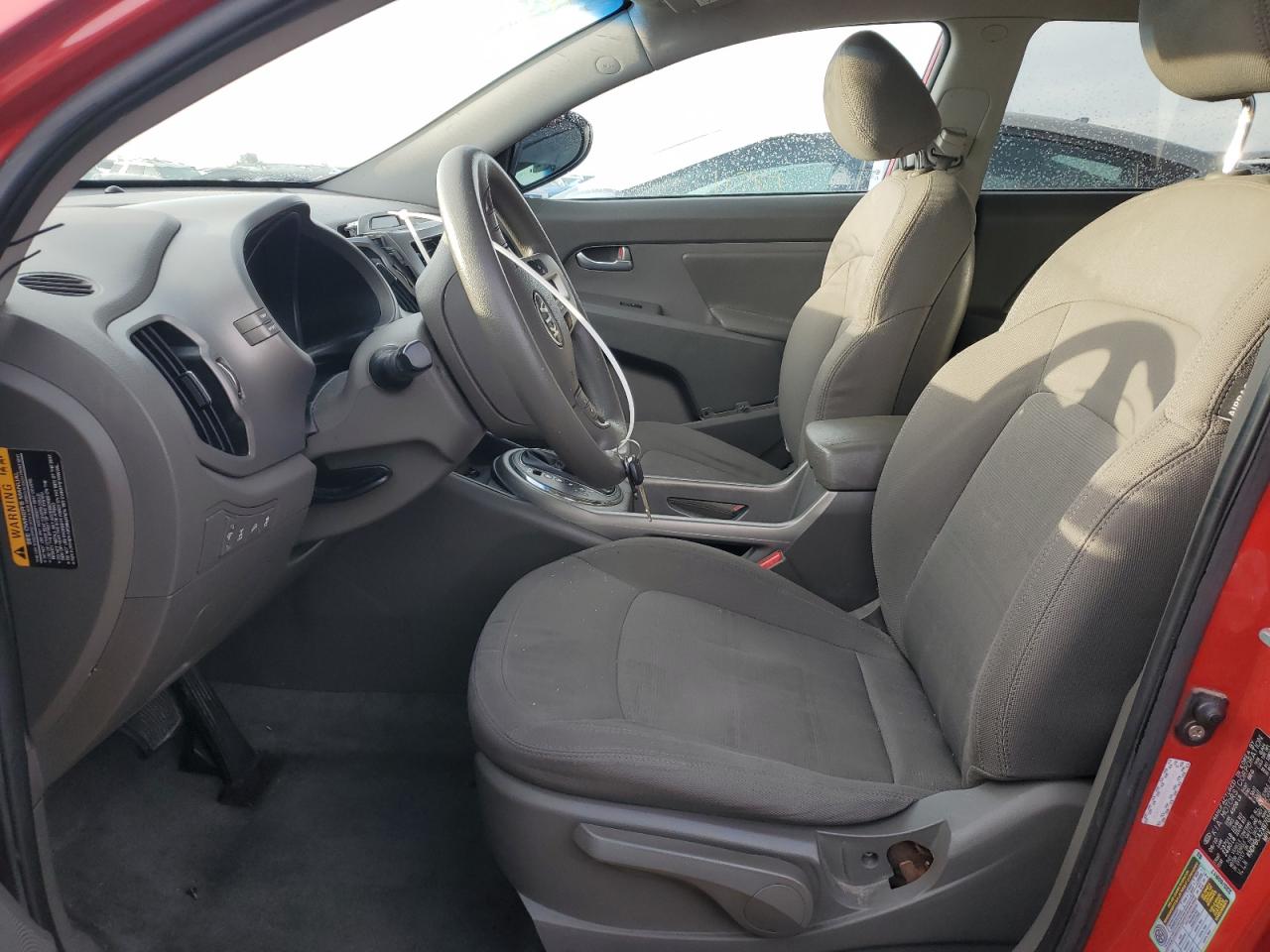 2011 KIA Sportage VIN KNDPBCA2XB7050490 Copart auction photo, front end / side damage thumbnail 7