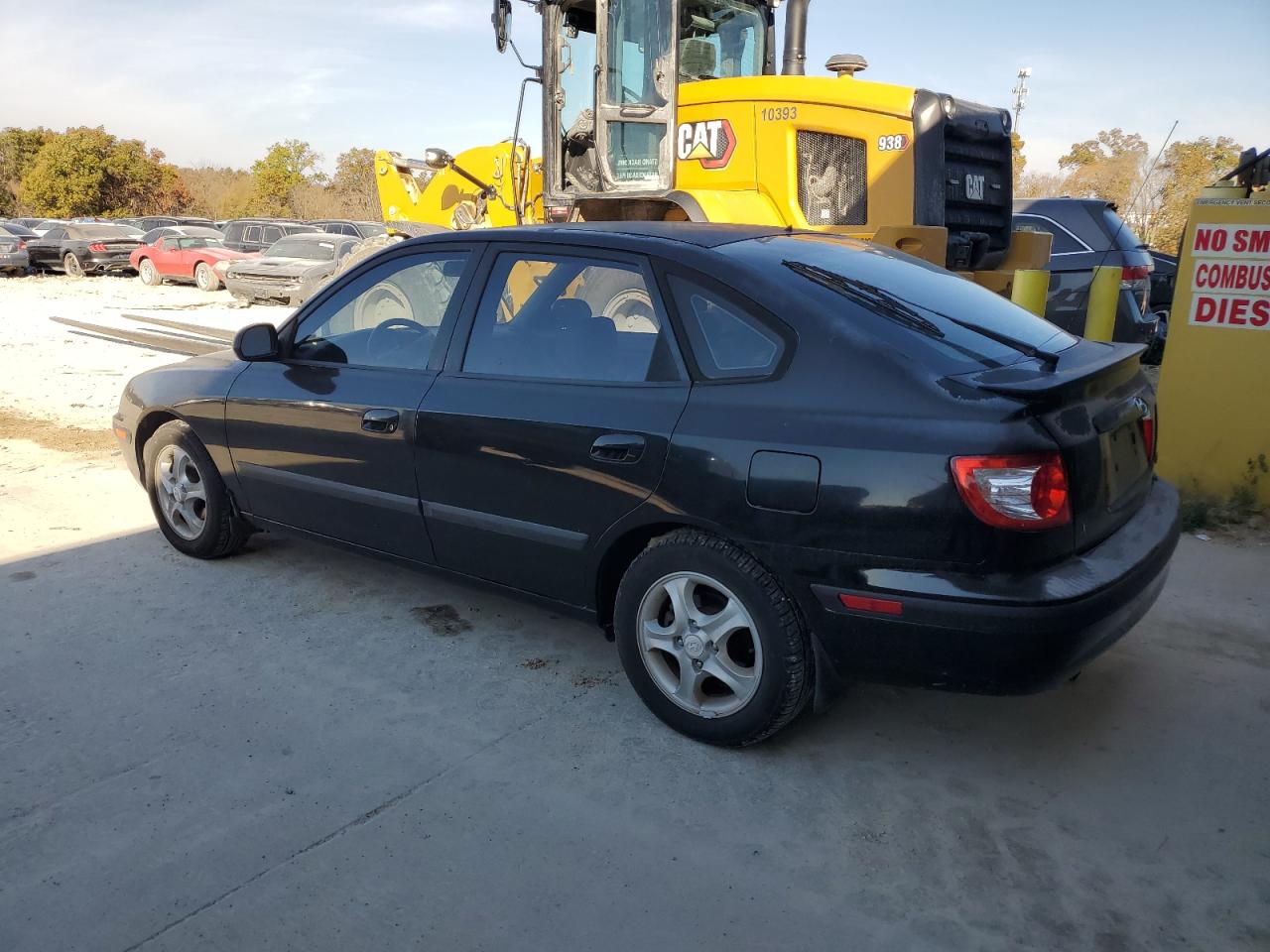 2006 Hyundai Elantra VIN KMHDN56D56U184066 Copart auction photo, side / minor dent/scratches damage thumbnail 2