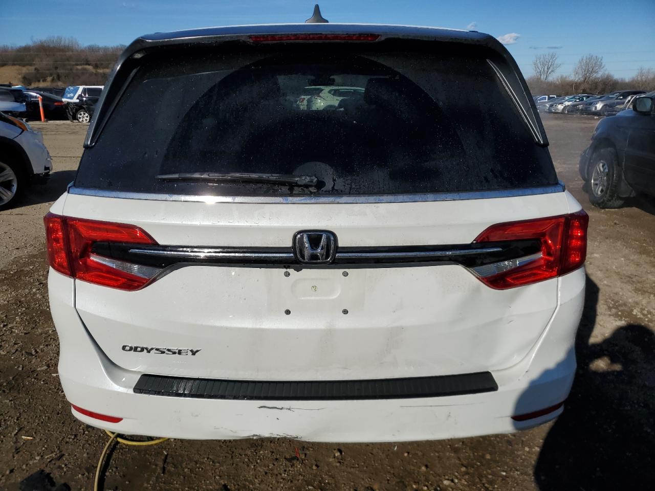 2022 Honda Odyssey VIN 5FNRL6H7XNB047323 Copart auction photo, front end damage thumbnail 6