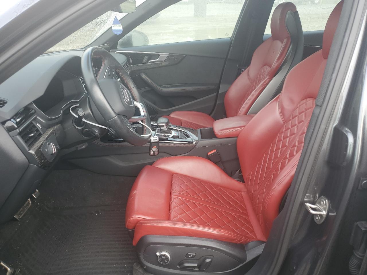 2021 Audi RS4 VIN WAUB4AF41MA069161 Copart auction photo, front end / undercarriage damage thumbnail 7