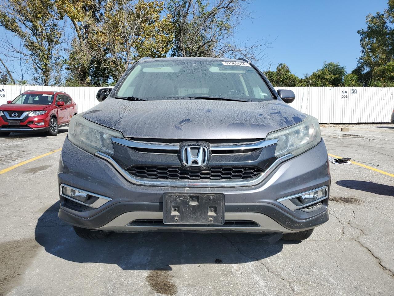 2016 Honda CR-V VIN 5J6RM4H77GL074765 Copart auction photo, side damage thumbnail 5