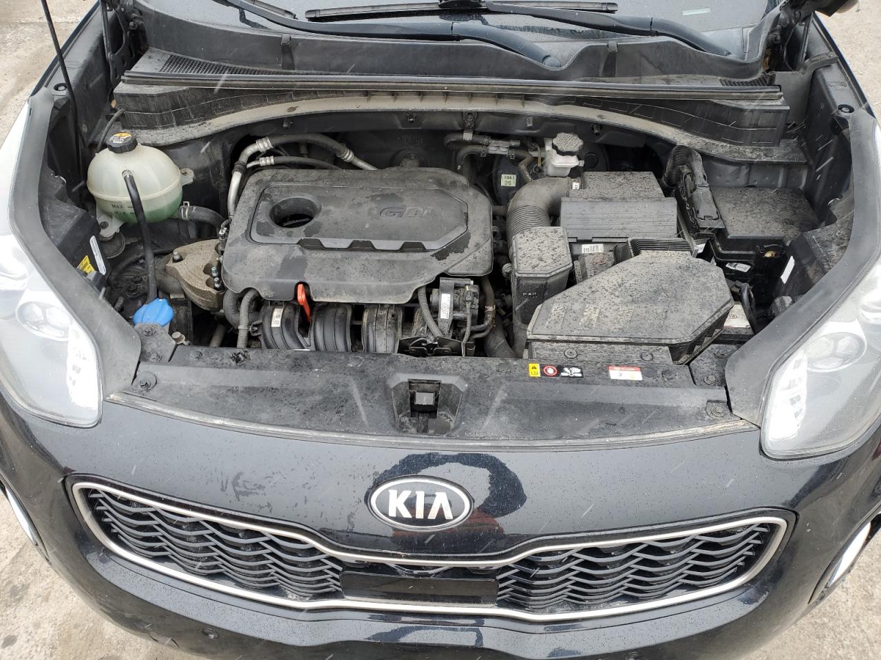 2017 KIA Sportage VIN KNDPNCAC9H7180463 Copart auction photo, all over / undercarriage damage thumbnail 12