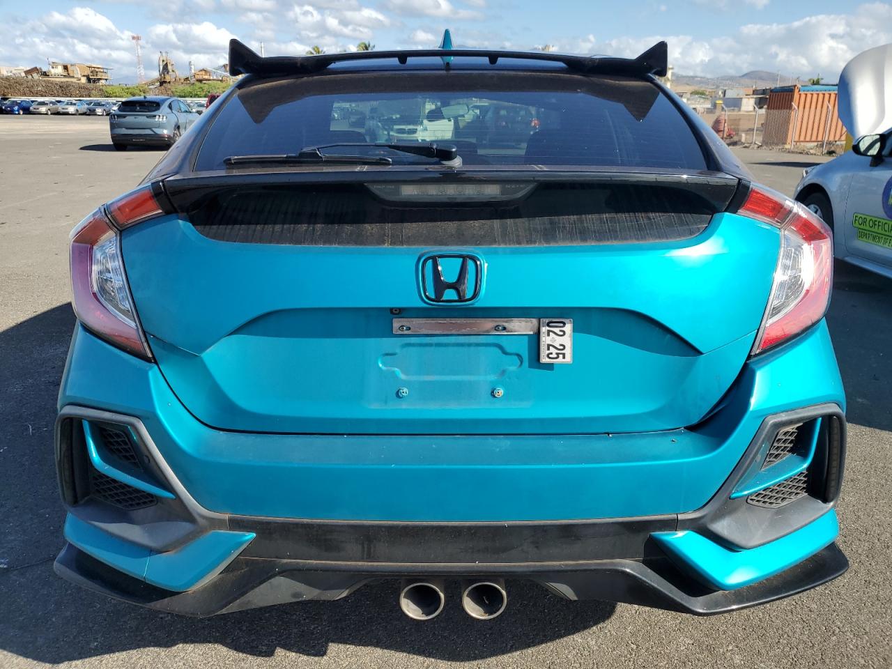 2018 Honda Civic VIN SHHFK7H45JU215458 Copart auction photo, water/flood damage thumbnail 6