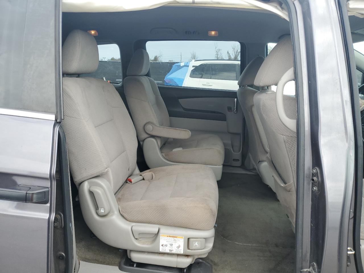 2015 Honda Odyssey VIN 5FNRL5H26FB009698 Copart auction photo, front end / side damage thumbnail 11