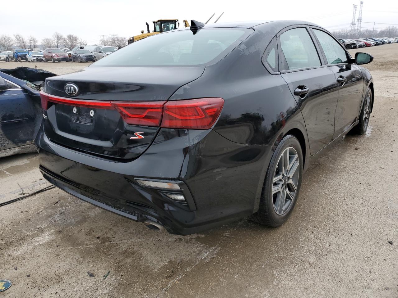 2019 KIA Forte VIN 3KPF34AD9KE017898 Copart auction photo, front end / undercarriage damage thumbnail 3