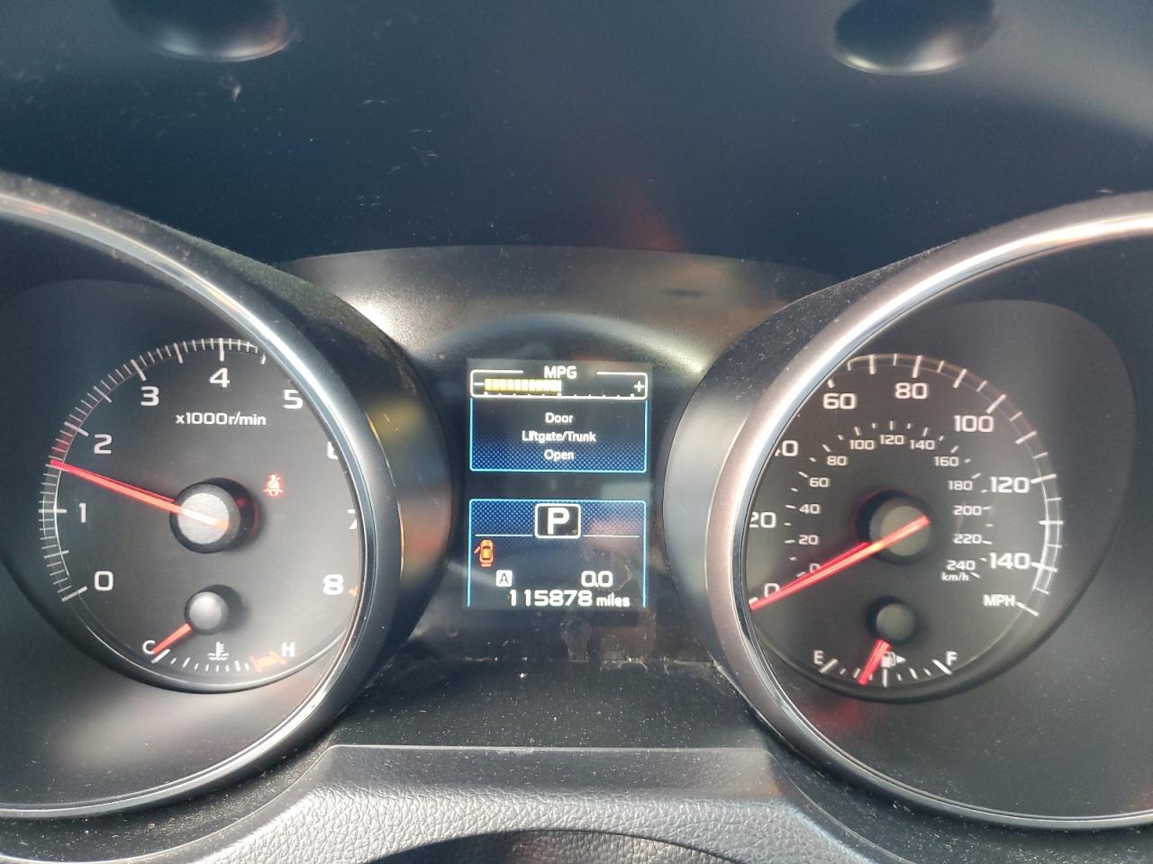 2015 Subaru Outback VIN 4S4BSAAC9F3248736 Copart auction photo, front end / rear end damage thumbnail 9
