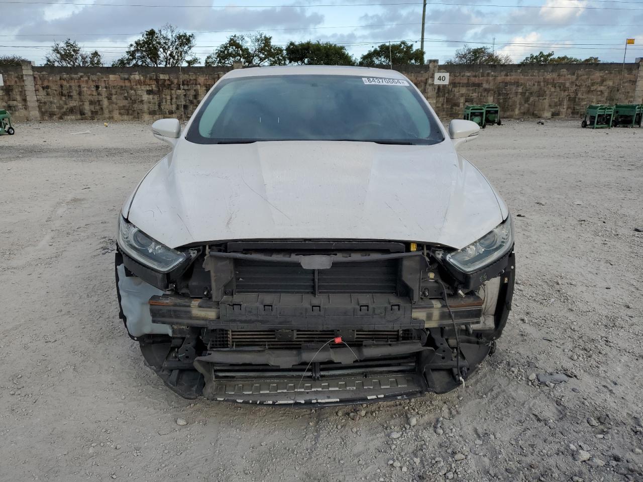 2016 Ford Fusion VIN 3FA6P0K94GR191004 Copart auction photo, front end damage thumbnail 5