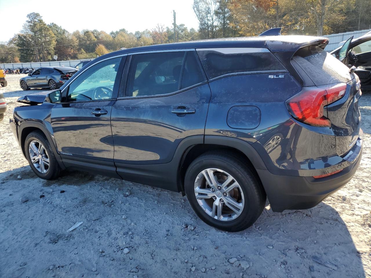 2018 GMC Terrain VIN 3GKALMEV7JL176155 Copart auction photo, front end damage thumbnail 2