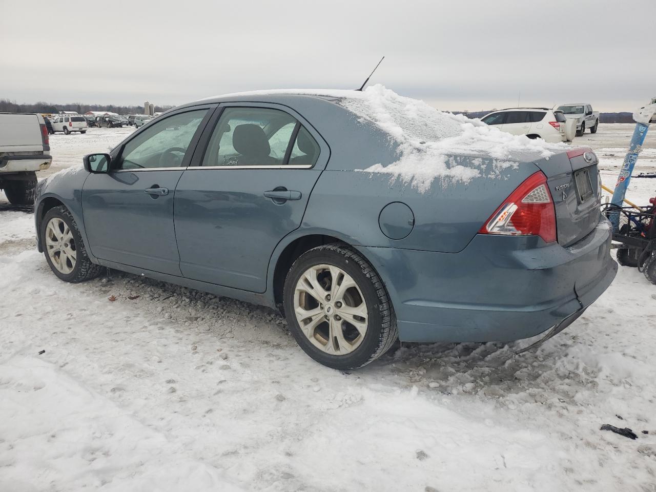 2012 Ford Fusion VIN 3FAHP0HA3CR129789 Copart auction photo, rear end damage thumbnail 2
