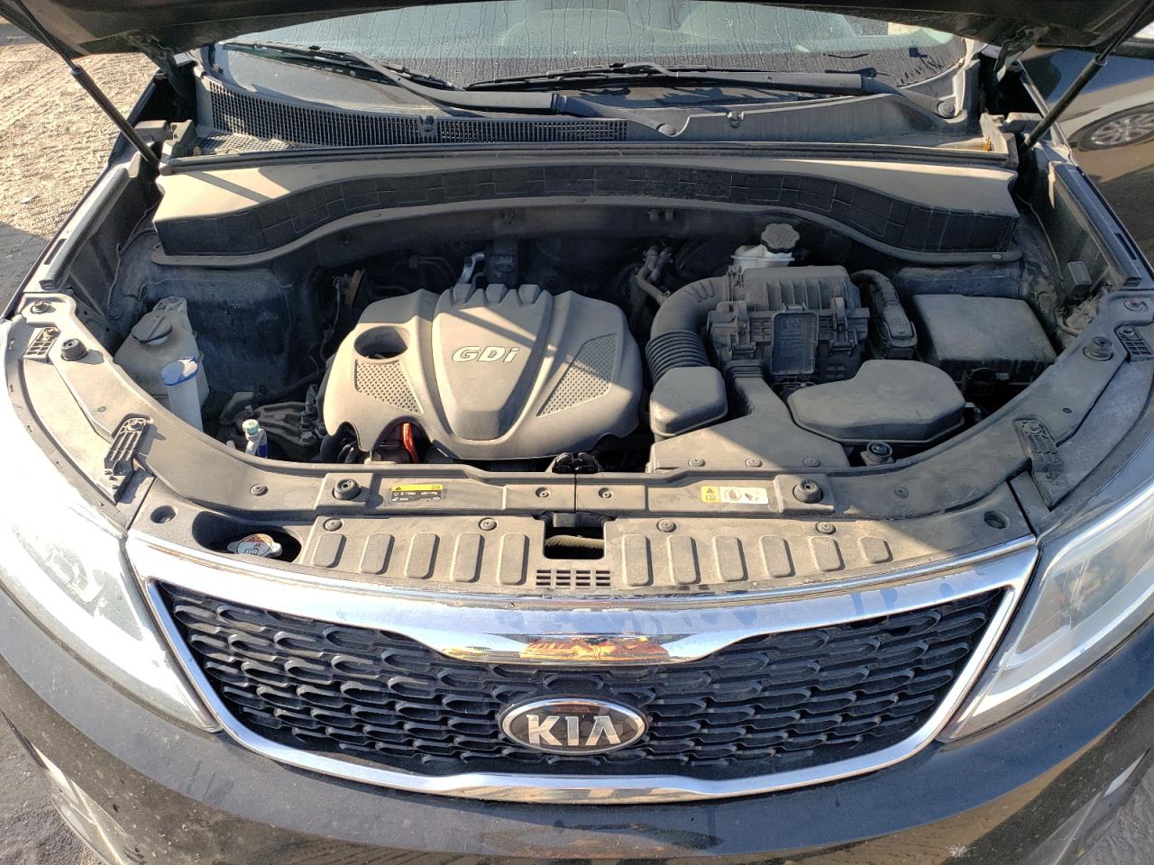 2015 KIA Sorento VIN 5XYKT4A66FG655907 Copart auction photo, side / hail damage thumbnail 12