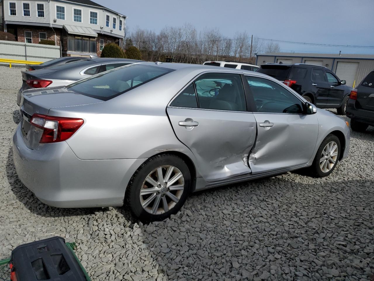 2013 Toyota Camry VIN 4T1BF1FK5DU674970 Copart auction photo, side damage thumbnail 3