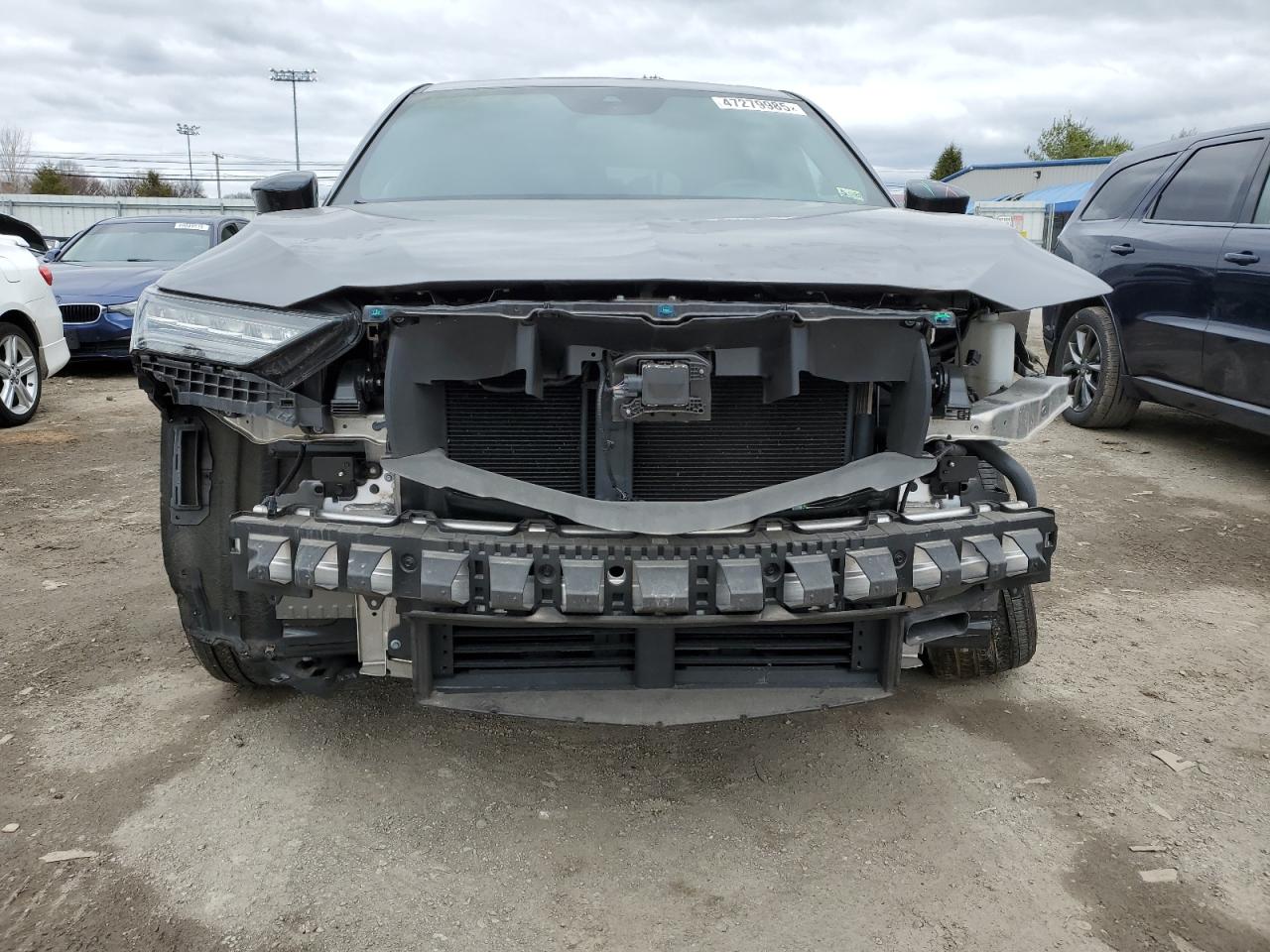 2022 Acura MDX VIN 5J8YE1H05NL001750 Copart auction photo, front end / minor dent/scratches damage thumbnail 5