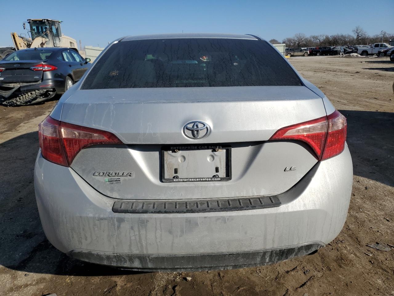 2018 Toyota Corolla VIN 5YFBURHEXJP742527 Copart auction photo, front end / mechanical damage thumbnail 6