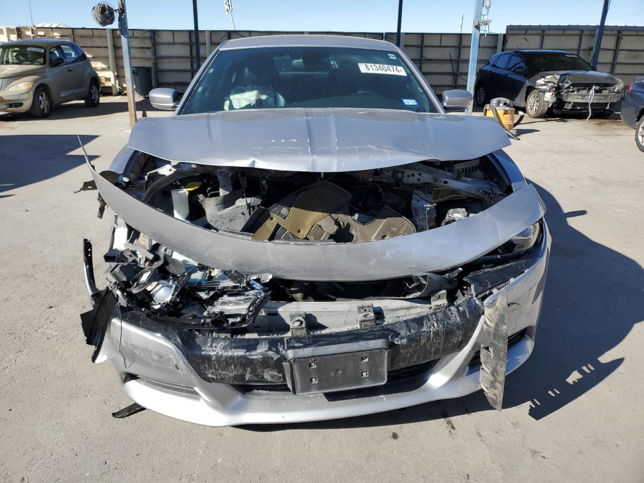 2016 Dodge Charger VIN 2C3CDXHG6GH139703 Copart auction photo, front end damage thumbnail 5