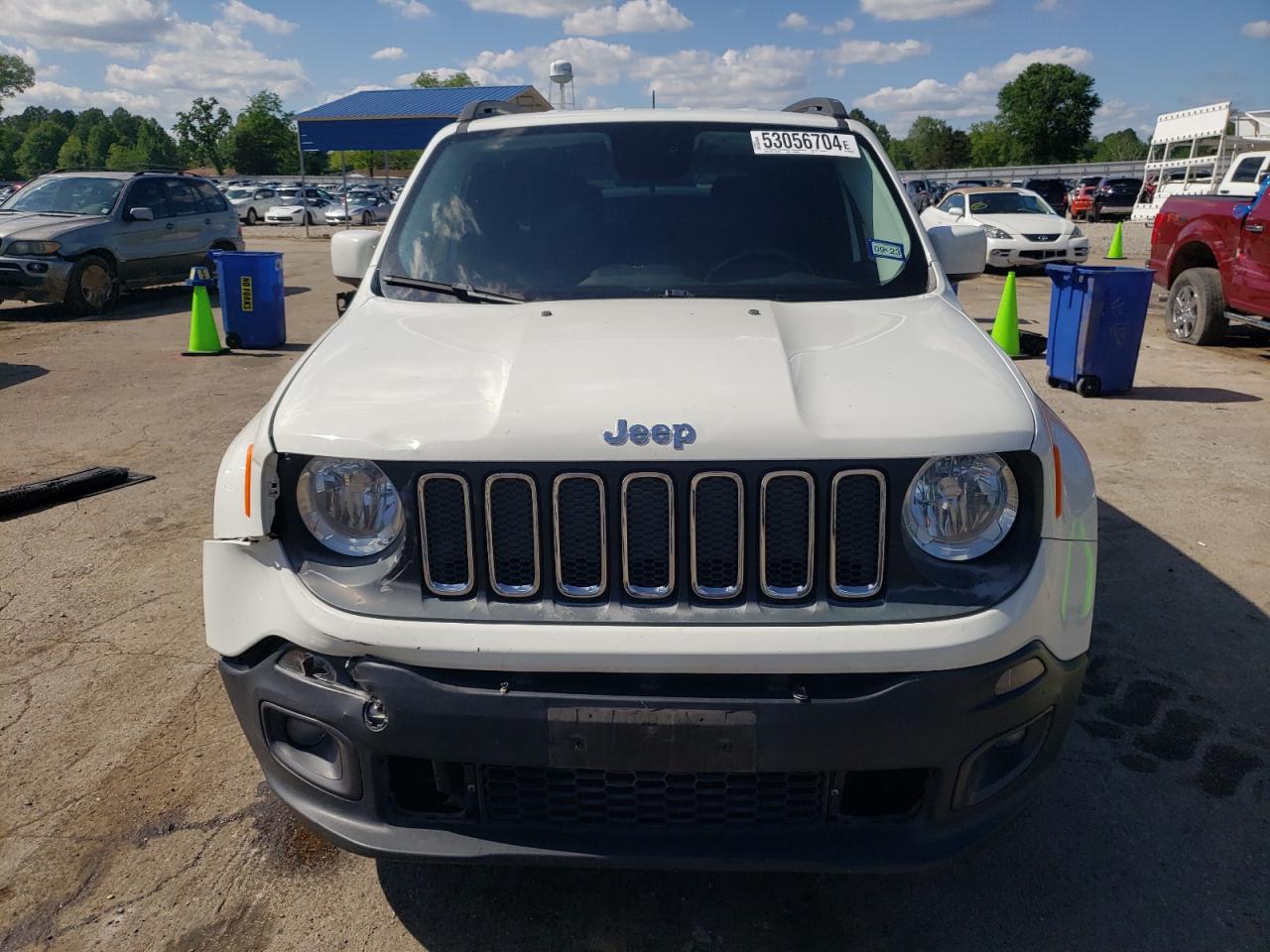 2017 Jeep Renegade VIN ZACCJBBB6HPE57910 Copart auction photo, all over damage thumbnail 5