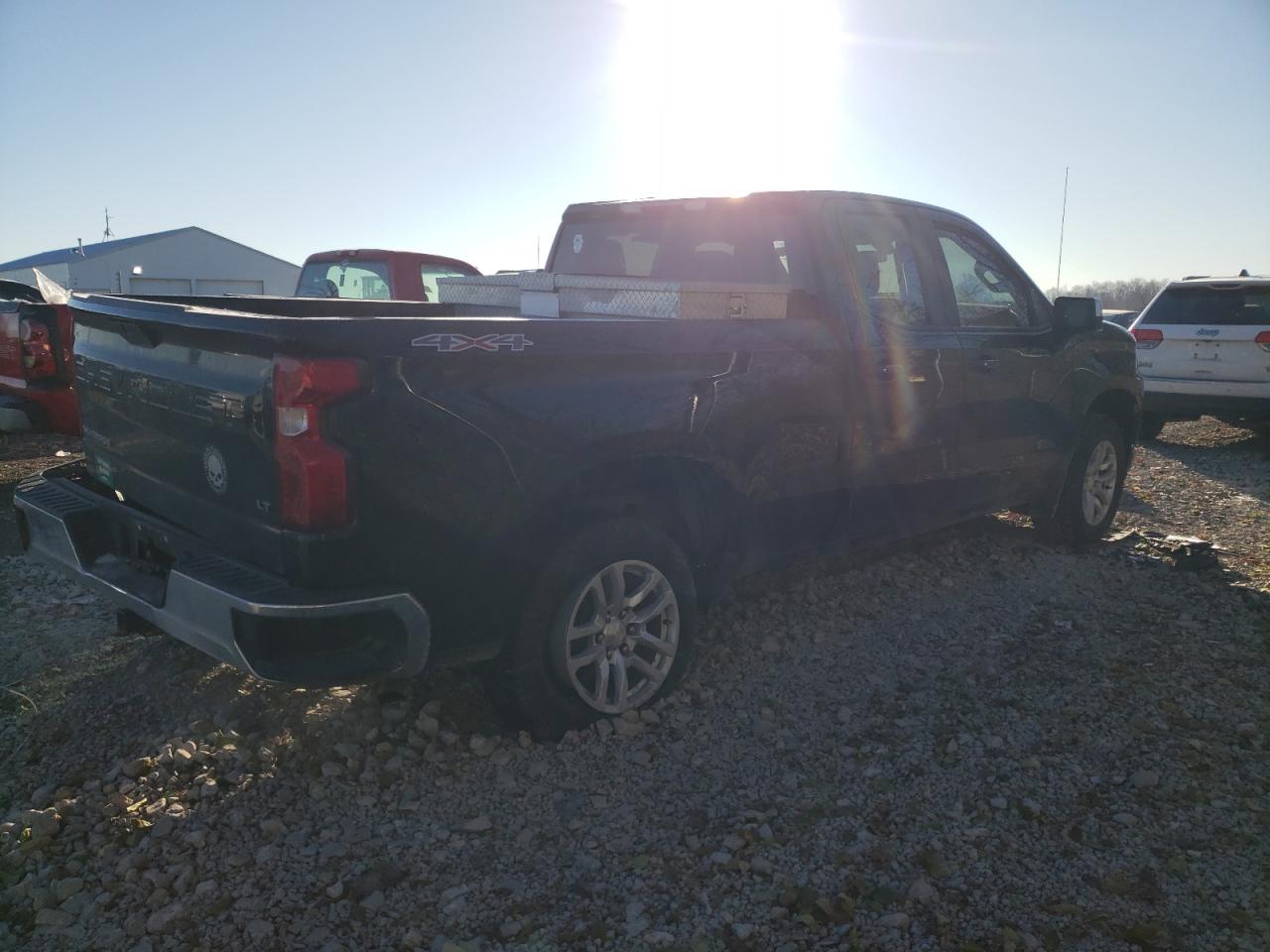 2019 Chevrolet Silverado VIN 1GCRYDED1KZ187962 Copart auction photo, all over damage thumbnail 3