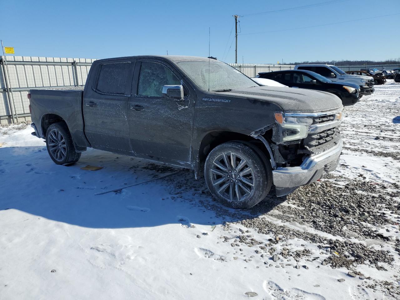 2023 Chevrolet Silverado VIN 1GCPACEK1PZ282081 Copart auction photo, front end damage thumbnail 4