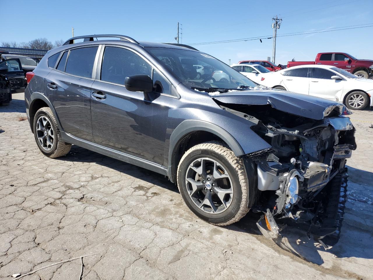 2018 Subaru XV VIN JF2GTAAC7JH268942 Copart auction photo, front end damage thumbnail 4